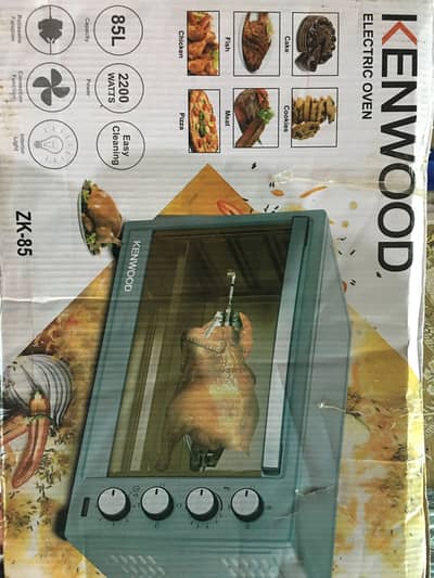 Kenwood electric grill oven 85L capacity zk-85