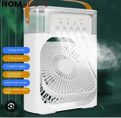 portable mist fan urgent sale not used