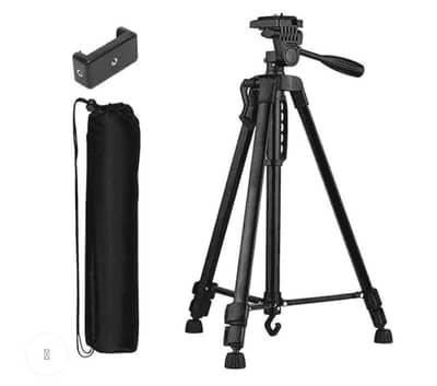 Tripod Stand Available With Mobile Phone Holder