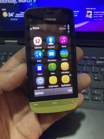 Nokia C5 03 Non PTA Symbian Touch Phone