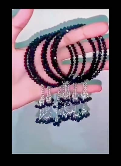 hand made bracelets & earing