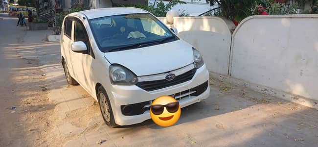 SUBARU PLEO PLUS 2015/17 PEARL WHITE COLOR 1 FENDER TOUCH-UP ONLY