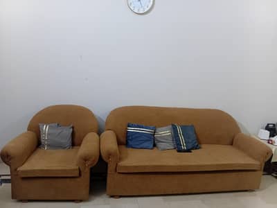 sofa set for sale | 7 seater | Fresh poshish | boucle fabric