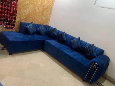 L Shaped sofa set sale in faisalabad