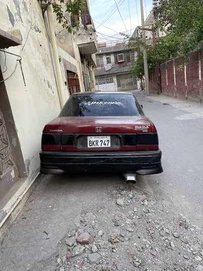 Honda accord 1886 model