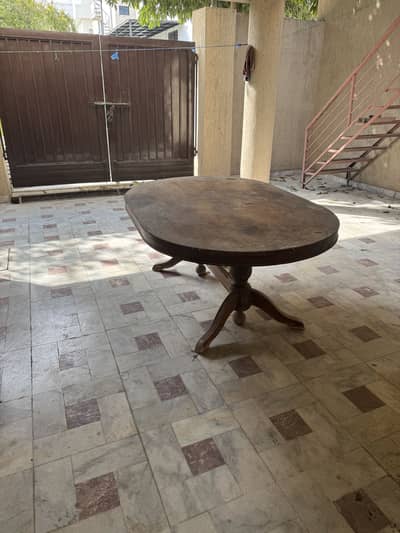 Sheesham Wood Dining Table