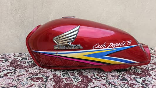 Honda CD 70 Fuel Tank And Side covers