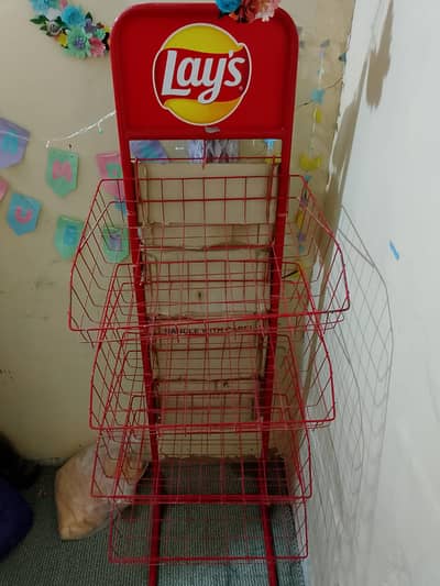 Lays chips Rack 10/10 condition for shop store