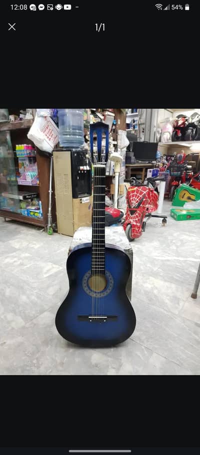 new acoustic biggner guitar for sale with box