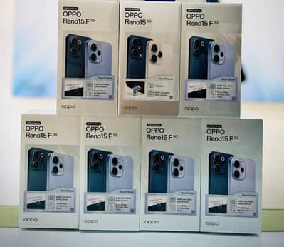 Oppo Reno 15 5G Box Pack/ Reno 15F / 14F / A6 Pro / A6x / A5 / A5i