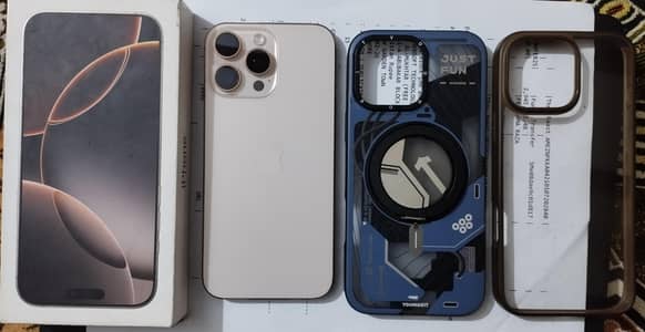 Iphone 16 pro max 256 10/10 Like New