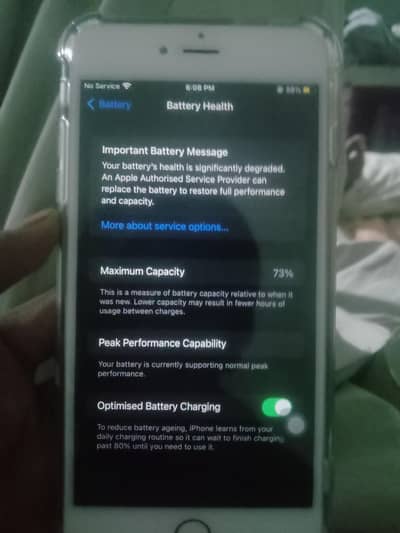 iphone 6s plus panel original battery health 73