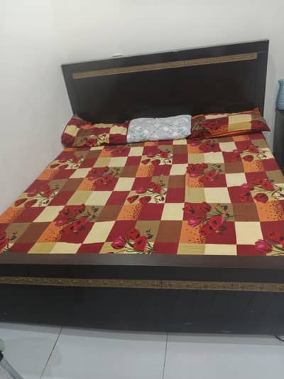 DOUBLE BED WITH MEDICAL MATTRESS