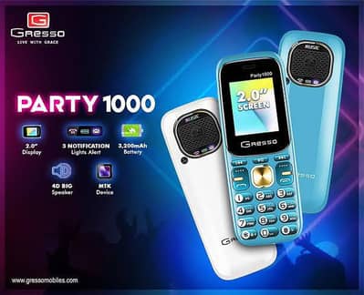 mobile gresso party 1000