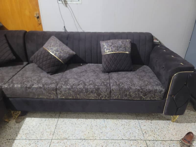 L shape sofa 2