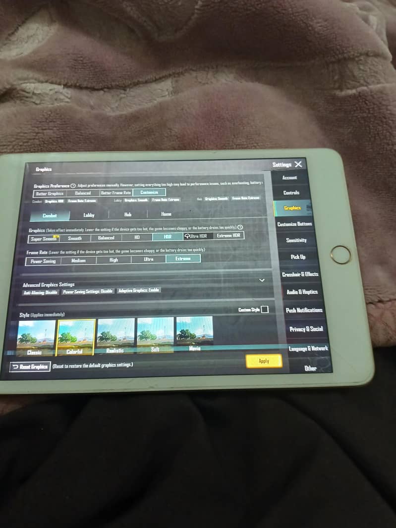 IPAD MINI 5 WITH BOX only panel issue 8