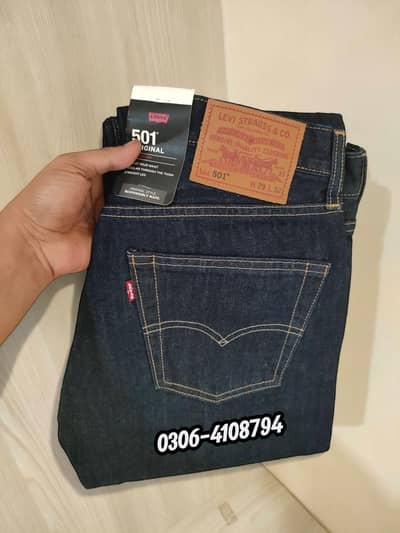 Original Levis Jeans 501 511 Men’s Premium Export Quality Denim Pant