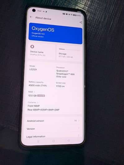 oneplus 9 pro for sale