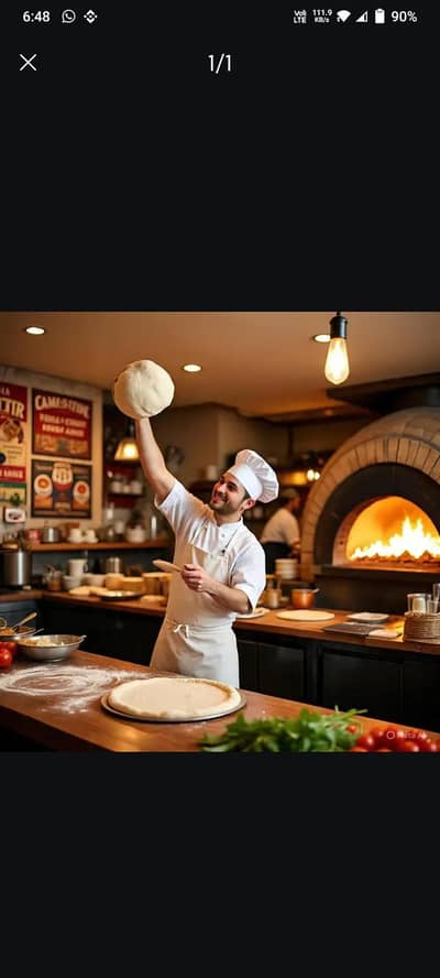 pizza & Fastfood Cheaf required