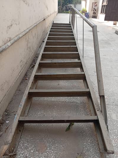 steel stairs