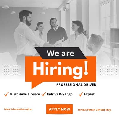 Driver need for indrive and yango