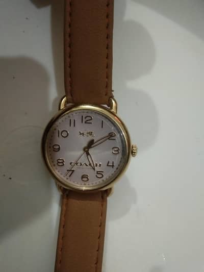 coach New York watch