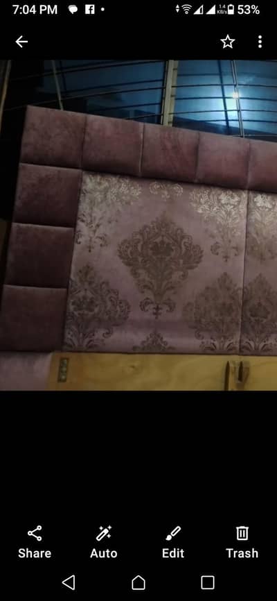 master poshesh bed back b velvet mai ha with two side tables