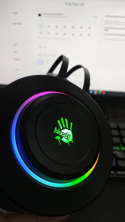 Bloody G521 Gaming Headset 7.1 Surround RGB | Like New For PC Games