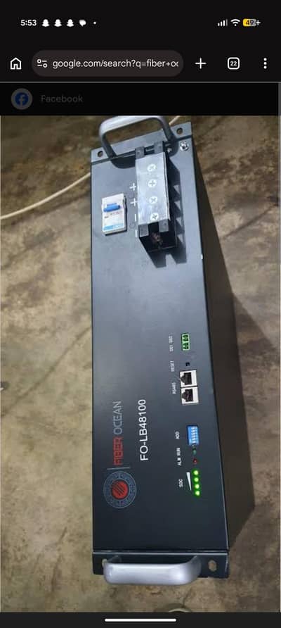 Lithium battery  2023 model 48w 100 ampare