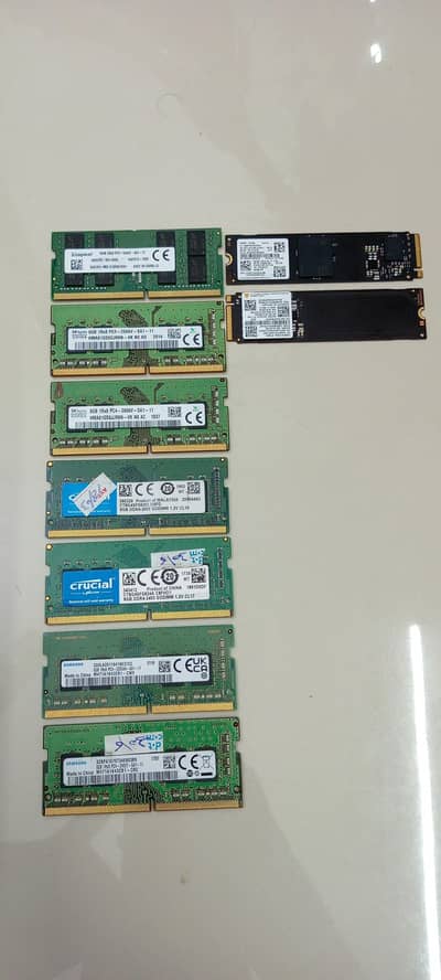 DDR 4 Ram and M2 nvME SSD