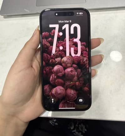 iPhone 15 Black 128gb JV