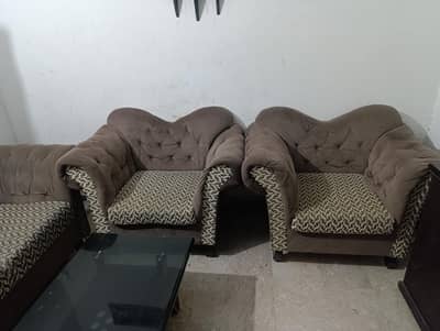 Used Sofa Set with Table  “Used Sofa Set with Table for Sa