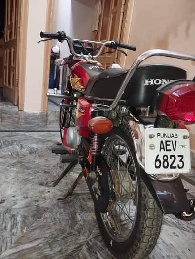 Honda CG 125 - 2021  Model - Red - 100%  Like New - 40,000 Kms - KS