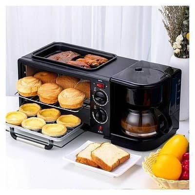 3 in 1 multifunctional breakfast makers set