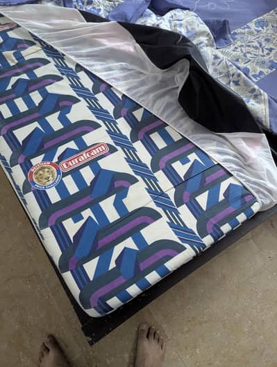 Dura foam mattress, king size, 7 years warranty