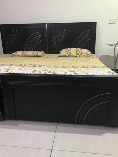 "Used 2 Single Beds Set - Excellent Condition"