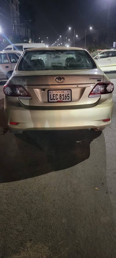 Toyotal Corolla GLI 2010