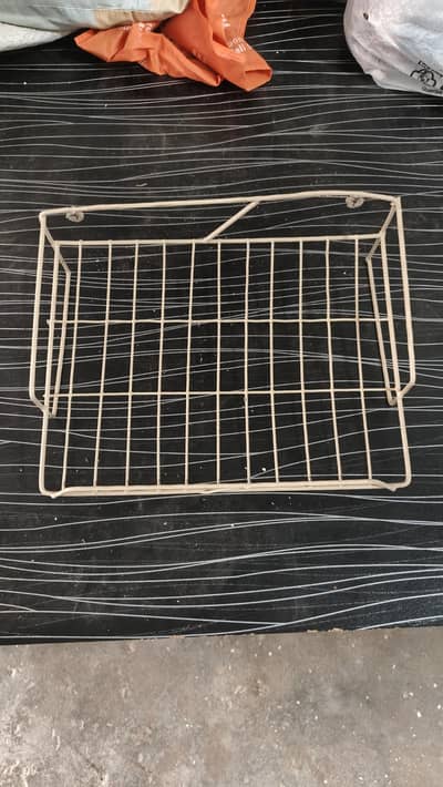 4 STEEL COOTED COLOUR BIG SIZE SHELVES & RACKS FOR KITCHEN ROOMS SALE