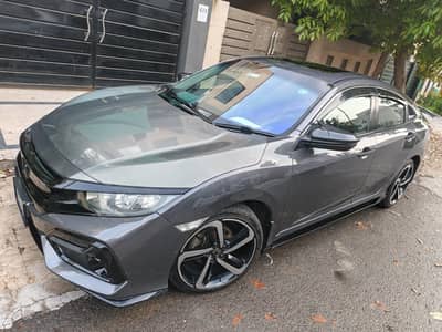 Honda Civic red meter