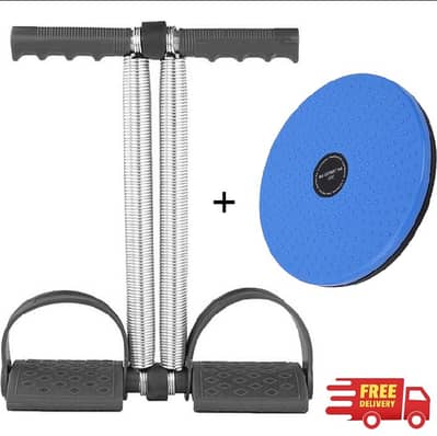 Double Spring Tummy trimmer and Twister disc