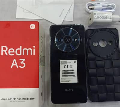 Xiaomi Redmi A3,*4+4GB Ram/64GB*4Month WaRnty*Ladys UsE"Lussshh10/9.5*
