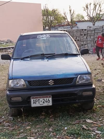 *"2007 Suzuki Mehran blue color