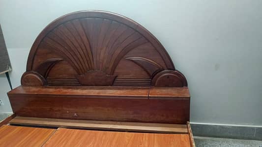 Wooden Double Bed