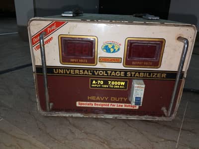 Universal Voltage Stabilizer  7000 Watt