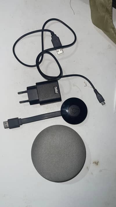 Google Chromecast & Nest Mini Speaker – 100% Working Condition