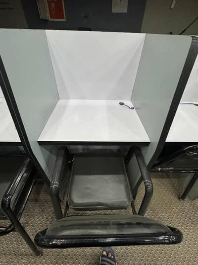 Cubicles with Chairs