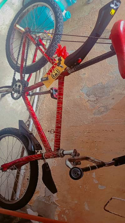 cycle name fry weel  17 years child ride