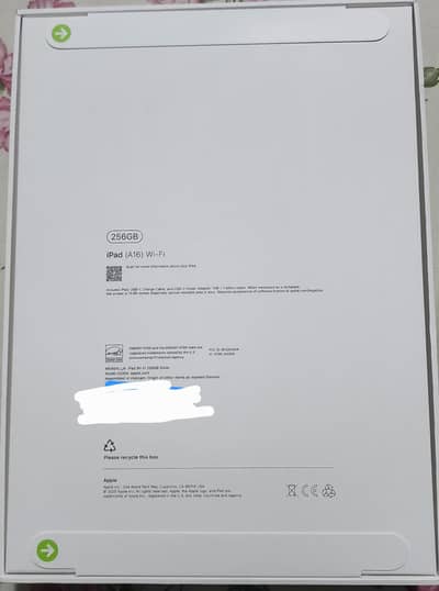 iPad (A16) WiFi 256 GB