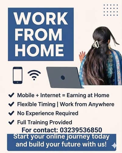 online work & offline work opportunity  full time/ part time