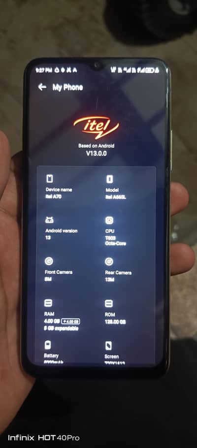 itel a70